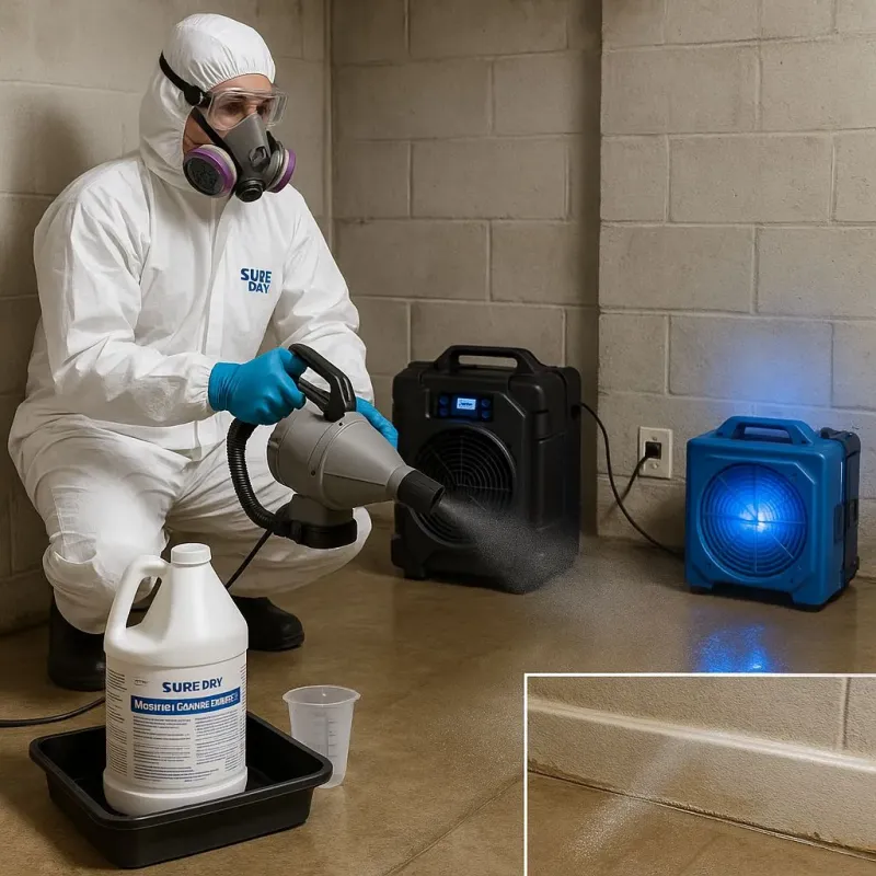 Sanitization and Odor Removal process in Saratoga, WY
